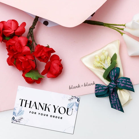 Eruinfang 50 Pack Thank You Cards blank Thank You Card Thank You Notes Small Appreciation Cards Mini Thanks Greeting