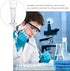 Lab Graduated Measuring Cup, Glass Beaker Liquid Dispenser with Spout for Science Experiment Tool