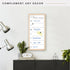 MCS Dry Erase Weekly Planner, 14x30 Natural Framed Calendar Whiteboard for Family Weekly Planning