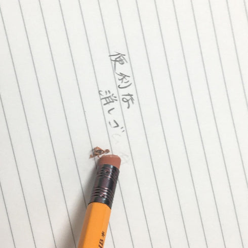 Tombow 2558-HB Rubber Pencil, 1 Dozen, 2558 HB