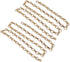 2PCS (2m/78.74in) Watris Veiyi Decorative Chain, Hanging Gold Chain, DIY Chandelier Decor Chain, Metal Chain for Home