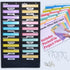 Ultimate Office WalMaster Heavy Duty 20-Pocket Wall Chart Filing System with Label Holders & 36 PocketFiles for