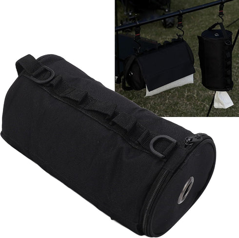 Camping Roll Paper Holder, Anti Scratch Reusable Storage Bag Paper Towel Dispenser Cover for Wall Car Camping Tent