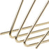 U Brands Gold Wire Metal Desktop Letter Sorter