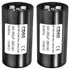 PATIKIL Motor Start Capacitor, 2 Pack 243-292uF/Mfd 250VAC 50/60Hz CD60 for Electric Motor Starting