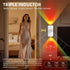 4-Level Closet, 2-Pack Rechargeable RGB Motion Sensor Night Light, Color Changing LED Night Light with Stick-on Magnet