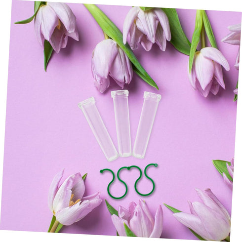 Set Floral Preservation Tubes for Fresh Flower Arrangements - Perfect for Roses and Carnations