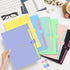 Expanding File Folder, 8 Pockets Accordion Organizer, A4 Letter Size Document Receipt Organizer for Classroom, Home,