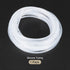 10ft 0.5mm ID x 2mm OD Clear Silicone Tubing, Industrial Plastic Hoses for Pump Siphoning and Irrigation