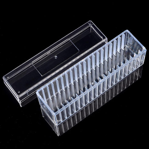Ettonsun Transparent PC Coin Storage Box Case for 20 Slab Coin Holders, Fits PCGS NGC PCCB PMGab Coin Holders