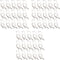 Folder Binder 60pcs Animal Note Documents, Shaped Page Binder, Bird Office Ticket, Decorative Metal Clips