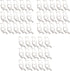 Folder Binder 60pcs Animal Note Documents, Shaped Page Binder, Bird Office Ticket, Decorative Metal Clips
