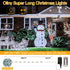 198 600 8 Ollny Christmas Lights, FT LED Outdoor Waterproof Plug in Christmas Tree Lights with Modes Remote Timer