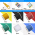HuLuWa 22 Gauge Electrical Wire Cable Kit, 22 AWG Stranded Tinned Copper Wire, 6 Colors (26.25 Feet Each)