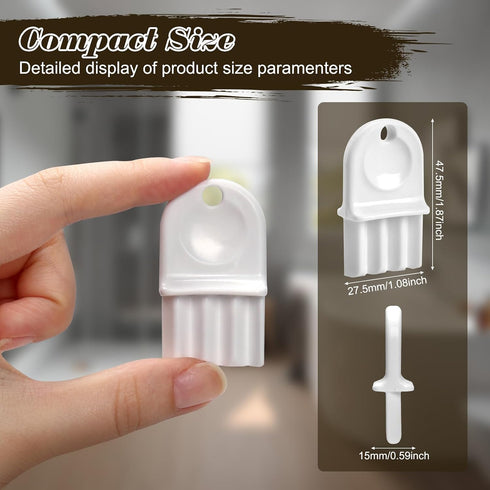 NADUSEP 10 Universal Toilet Paper & Paper Towel Dispenser Key - Pcs