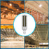 35W LED Corn Light Bulb, 350W Equivalent, 4965 Lumens, 3000K Warm White, E26 Bulbs, E39 Mogul Base Adapter