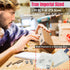 Dowel Centers, Stainless Steel Dowel Center Transfer Plugs 10PCS with 5 Sizes of 1/4" 3/8" 5/16" 7/16" 1/2" Dowel Centering Pins Joinery Accessories -by MinliGUY Woodworking Tool