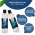 Propylene Glycol 2 Pack, Pure PG Dispensing Bottles, USP Kosher Food Grade Liquid for Soaps, Lotions, 500mL