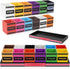 Maitys 13 Pcs Crayon Holder Organizer Set 12 Cups on 1 Stand Wooden