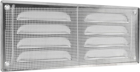 Vent Systems 10" x 4" Inch Aluminum Air Vent Cover, Quality Air Return Grill for HVAC Home Ventilation