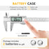 Digital Caliper, Sangabery 6 inch Stainless Steel Measuring Tool with Inch/Metric/Fractions Conversion