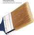Multi Angle Adjustable Masonry Paint Brush - Stain Brushes for Fence & Wall Painting (3 Pack)