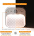 3 Dimming, Closet 2026 DAMI Motion Sensor Night Lights Rechargeable with Timer, Battery Cabinet Light with Color