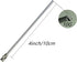 20ml Plastic Syringe with 10Ga Blunt Tip Needle, 4" and Storage Caps - Great for Refilling Vegetable Glycerin, Glue