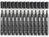 Set 36, ARTEZA Permanent Markers, of Black, Chisel Tip, Waterproof