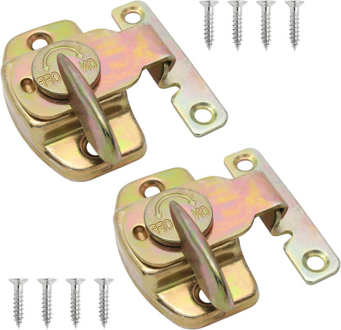 4 Pieces Metal Dining Table Locks, Buckles Latches Connectors Hardware Accessories
