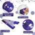 Qyeahkj 150 PCS Large 7" Font Outer Space Themed Bulletin Board Letters Combo Set for Classroom Starry Sky Decoration
