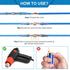 300 Solder Seal Wire Connectors, Heat Shrink Butt Connector, Waterproof Insulated Electrical Terminals for Automotive