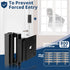 3Pcs 800lbs Door Reinforcement Lock, Door Locks for Kids Safety, Door Safety Locks from Inside, Withstand Force-Enhance