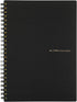 Maruman MNEMOSYNE Notebook, 8.27 x 5.83 Inches (A5), 80 Sheets, 5mm Dot Grid (N105), White