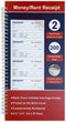 IWIZPRINT Money and Rent Receipt Book 2-Part Carbonless 5-1/2" x 11" Spiral Bound