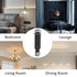 Klyeola 2Pcs 180 M10 Degree Swivel Thread Sloped Ceiling Adapter, Pendant Light and Chandelier Ceiling Mount