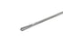 789-136 Hayman Style Micro Lab Spatula with V-Spoon/Bend-Tapered Ends, Length: 6.5", Stainless Steel
