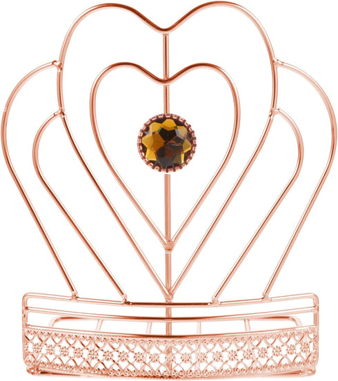 Cabilock Delicate -Shaped Desktop Bookend Chic Book Stopper for Premium Iron Design for Tidy Bookshelf and Desk