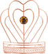 Cabilock Delicate -Shaped Desktop Bookend Chic Book Stopper for Premium Iron Design for Tidy Bookshelf and Desk