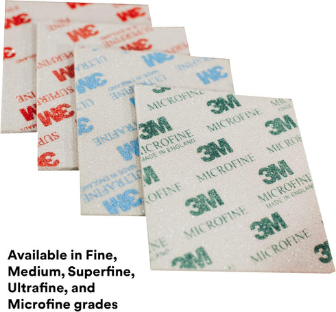 3M 02600, 4 1/2 5 1/2 20 Pack, Softback Sanding Sponge x in, Microfine Grit, Fast Cutting