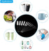 PATIKIL 7.9" Straw Cleaner Brush Set, 13 Different Diameter Stainless Steel Nylon Pipe Wire Cleaning Brush for Lab