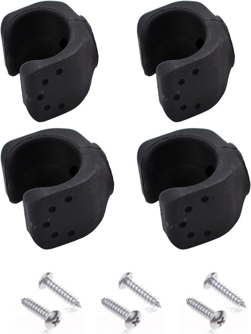 YYST Flashlight Mounting Brackets 4/PK - Two Big and Two Small (No Flashlight)