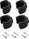 YYST Flashlight Mounting Brackets 4/PK - Two Big and Two Small (No Flashlight)