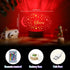 Personalized Baby Gift Name Night Light for Kids Girls Boys Nursery Decor with Stars & Cloud Acrylic Light - Includes