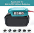 Power Wheels Adapter for Makita 18V Lithium Battery BL1830, BL1840, BL1850, Battery Converter for DIY RC Toys, Robotics