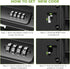 KeeKit Portable Safe Box, Waterproof Combination Key Lock Box for Personal Security, Key Storage for Travel, Beach, Home