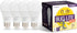 Norb Bug Reduction Light Bulb, 9W LED, Indoor/Outdoor Amber Lights, Anti Bug, 4-Pack for Garage, Porch, Patio