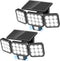 WdtPro Solar Lights Outdoor Flood Light, 3500LM Bright Motion Sensor Outdoor Lights,