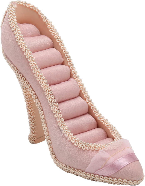 Gonetre High Heeled Holder High Heel Bracket High Heeled Jewelry Holder High Heeled Display Stand Display Stand Pink
