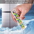 6PCS Clear Plastic Test Tubes with Screw Caps 45ml for Scientific Experiments, Party Decoration, Candy, Bath Salt
